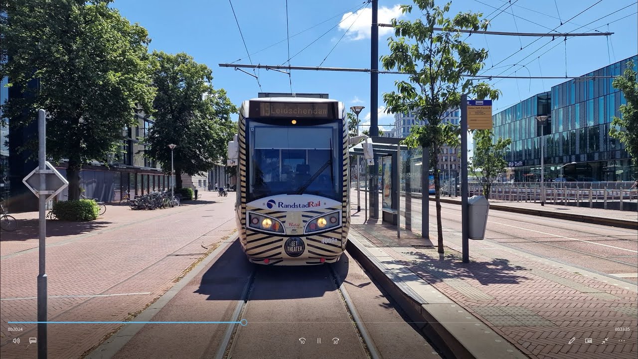 Leidschenveen Centrum - Delft Station - Leidschendam Leidsenhage | HTM RandstadRail 19 | 2023