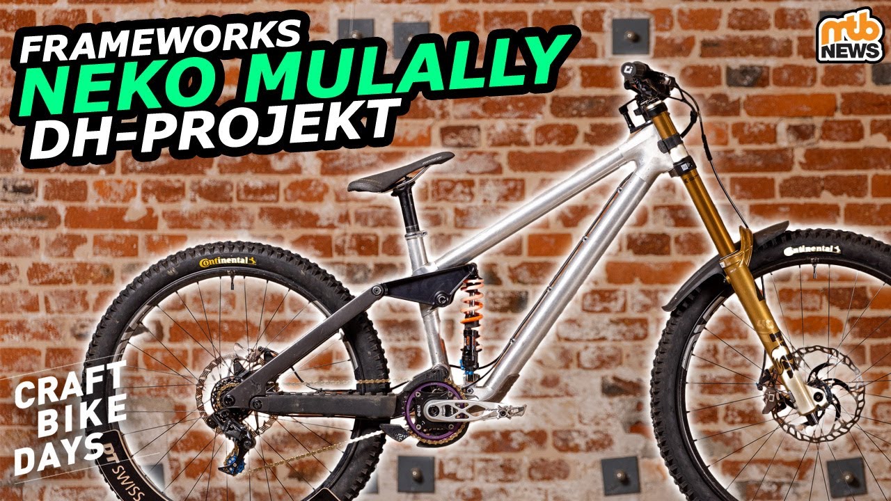 Craft Bike Days 2024 – Frameworks Downhill Bike – Neko Mulally im Interview
