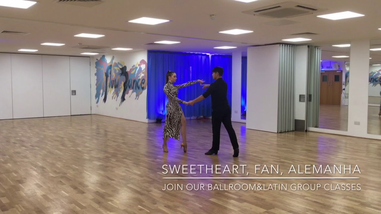 How to dance Cha Cha - Sweetheart, Fan, Alemana dance moves explained