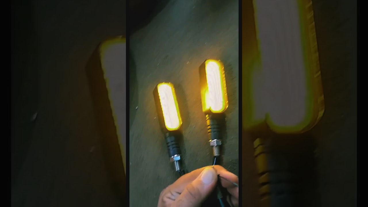 Led Flash Running Indicator | Motorcycle DRL  @RustamAutosAT #bike #motorcycle #streetbike