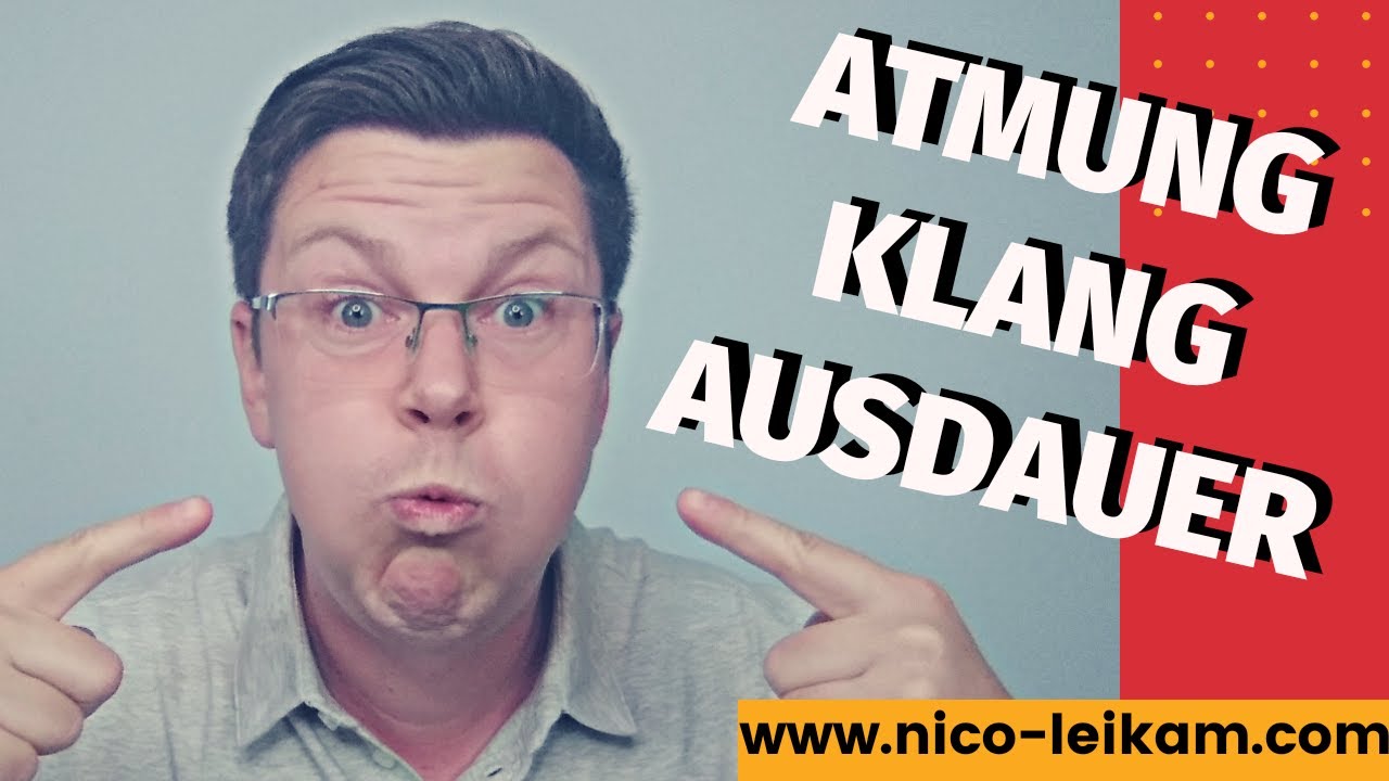 Atmung - Klang - Ausdauer | so kannst es üben | Atemtechnik für besseren KLANG und mehr AUSFDAUER