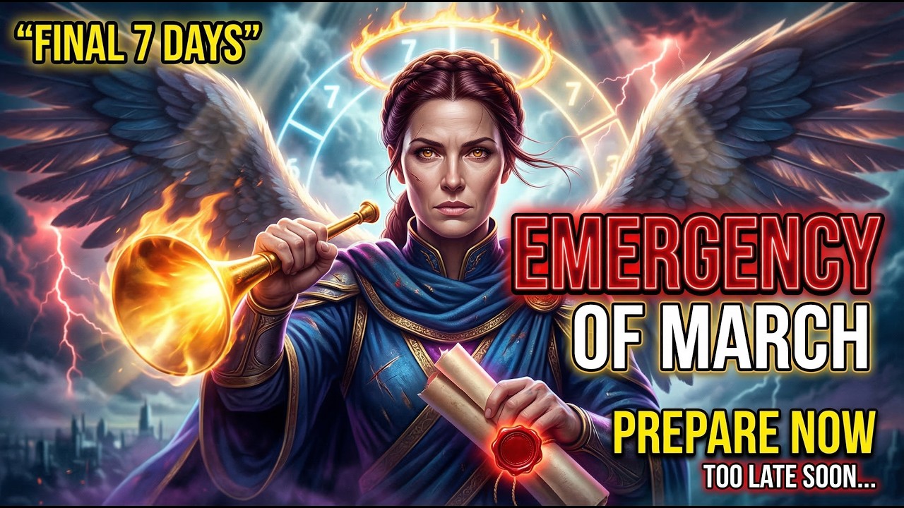 God's Emergency Message For The Final 7 Days Of March — Prepare Before It's Too Late...