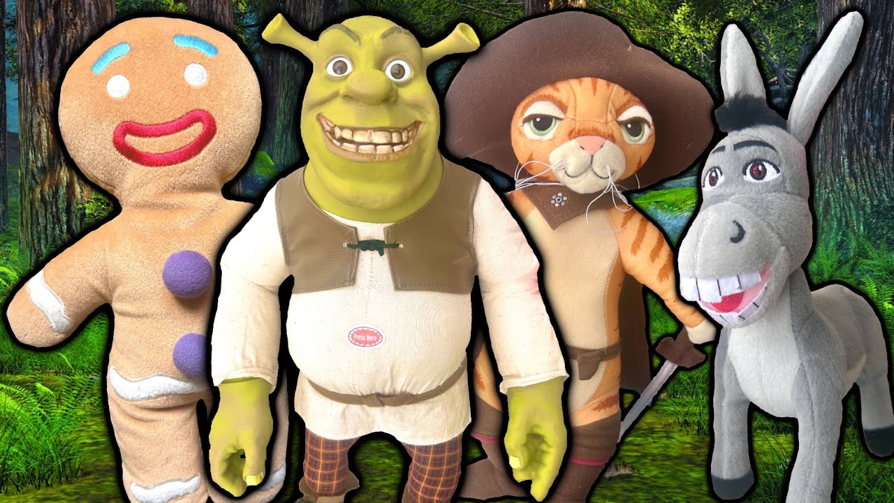 I Bought the BEST Shrek Plush Toys!