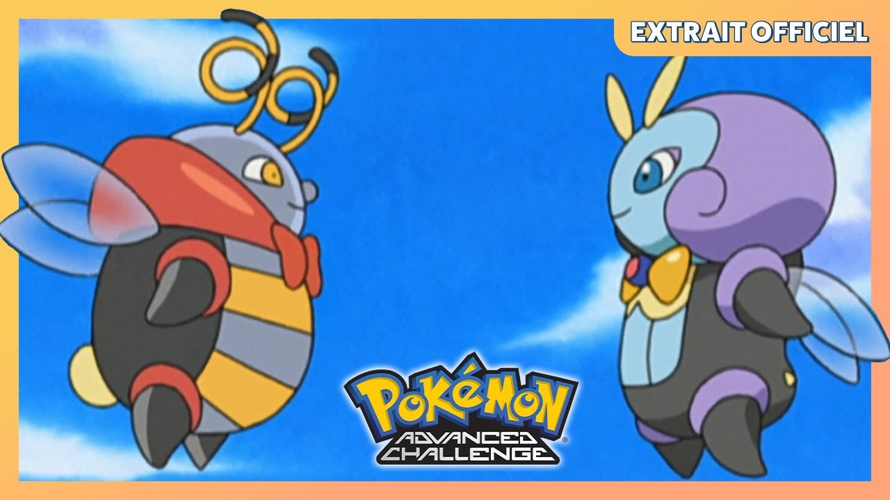 Muciole et Lumivole | Pok&eacute;mon : Advanced Challenge | Extrait officiel