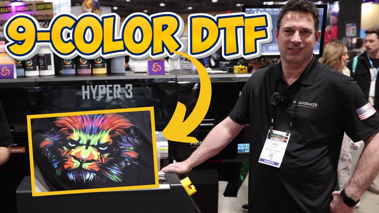 Hyper Bright 3: The 9-Color DTF Printer With Amazing Color Accuracy