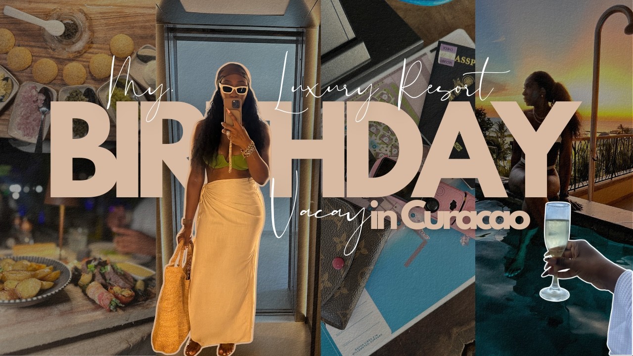 Traveling to Curacao for my birthday | DITL Travel Vlog | NMJ TV