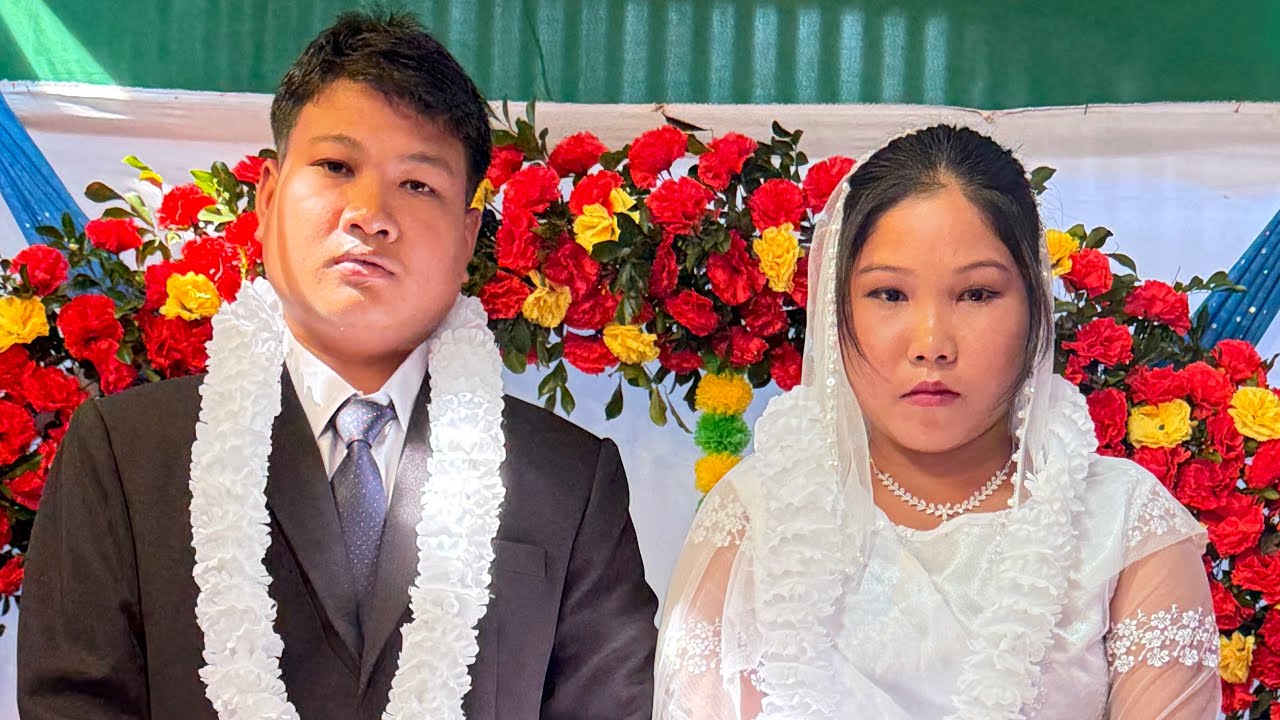 Ajendra Weds Hannabati || Christian Wedding Video ||  Bru Reang Wedding || Amarpur