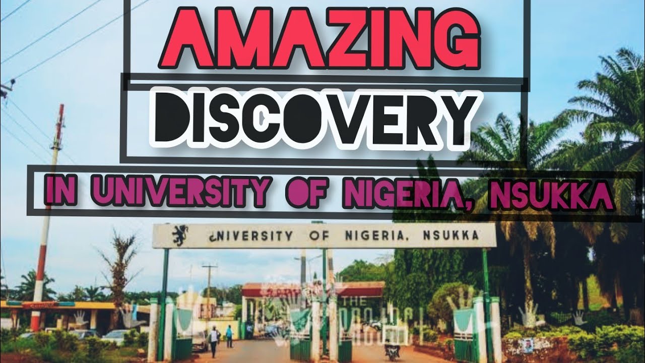 AMAZING DISCOVERY IN UNIVERSITY OF NIGERIA,NSUKKA.