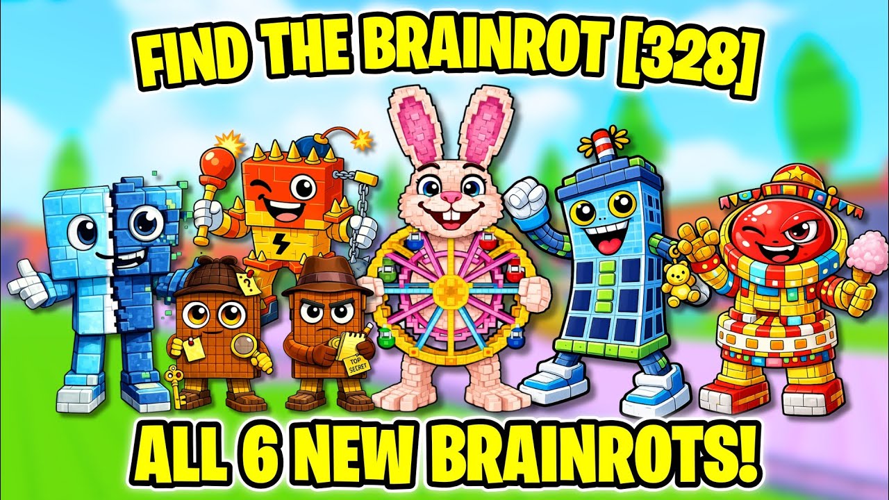 How to get ALL 6 NEW BRAINROTS in Find the Brainrot [328] (ROBLOX)