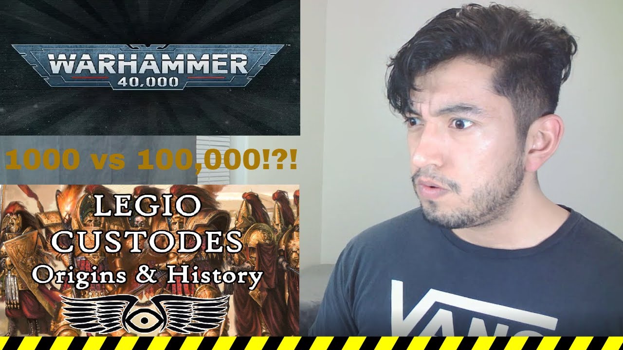 Marine Reacts to WH40K Adeptus/Legio Custodes (By Oculus Imperia)