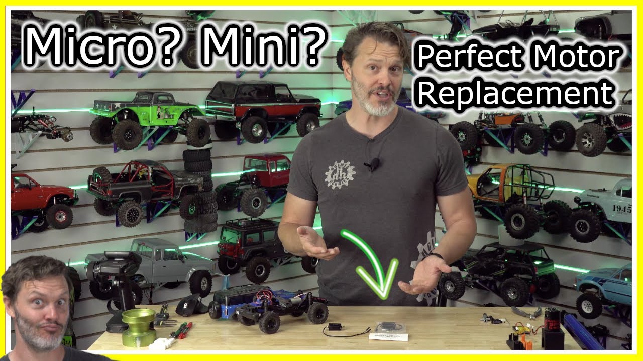 🌟 Upgrade Alert: Torque Master Mini 180 Motor for TRX4M Micro/Mini Rock Crawler! 🚗💥