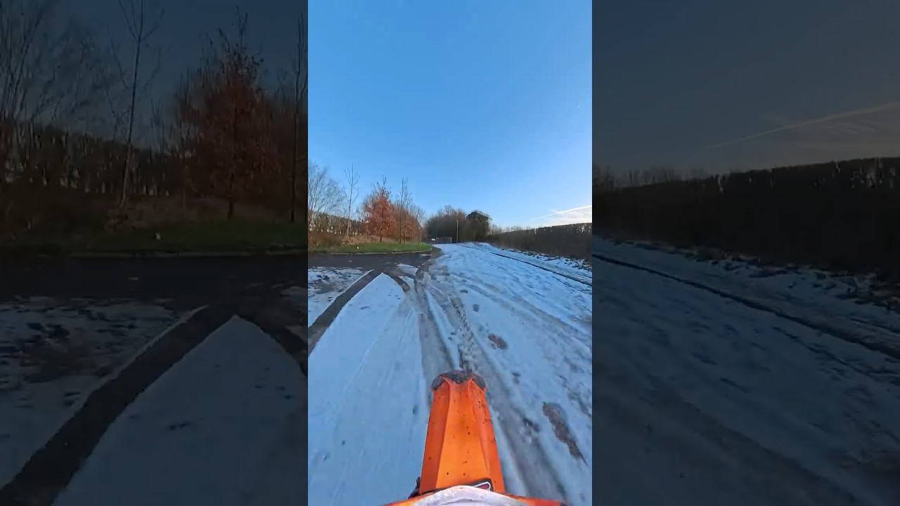 Checking out new trails on the ktm 125 exc 