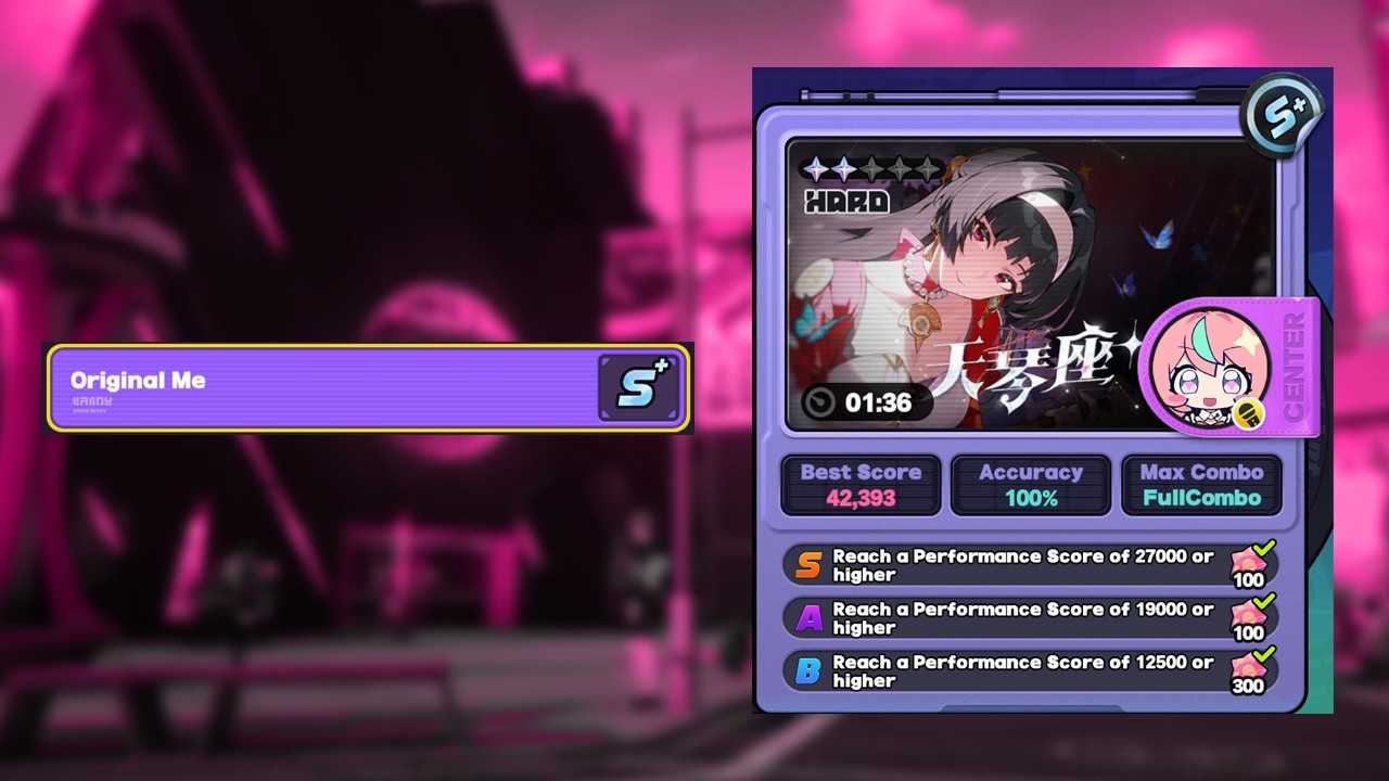 [Solo Note] Original Me S+