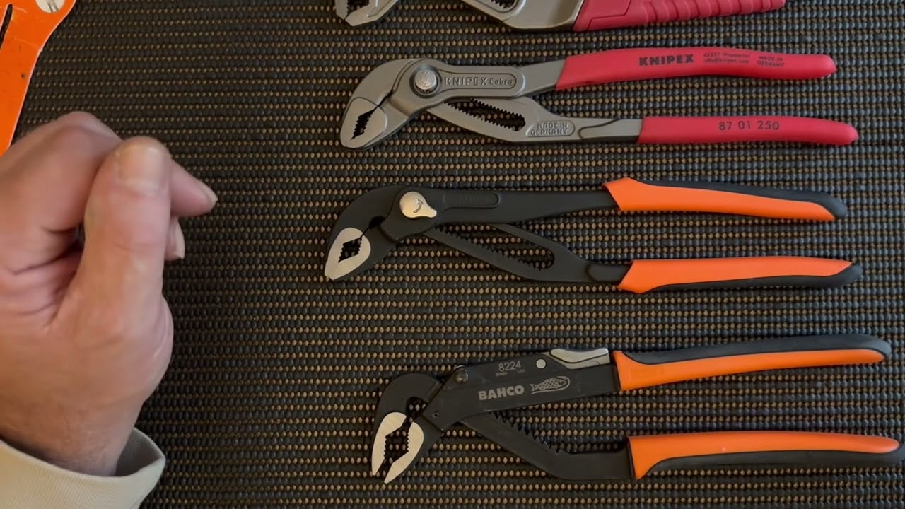 KNIPEX COBRA  MILWAUKEE BAHCO