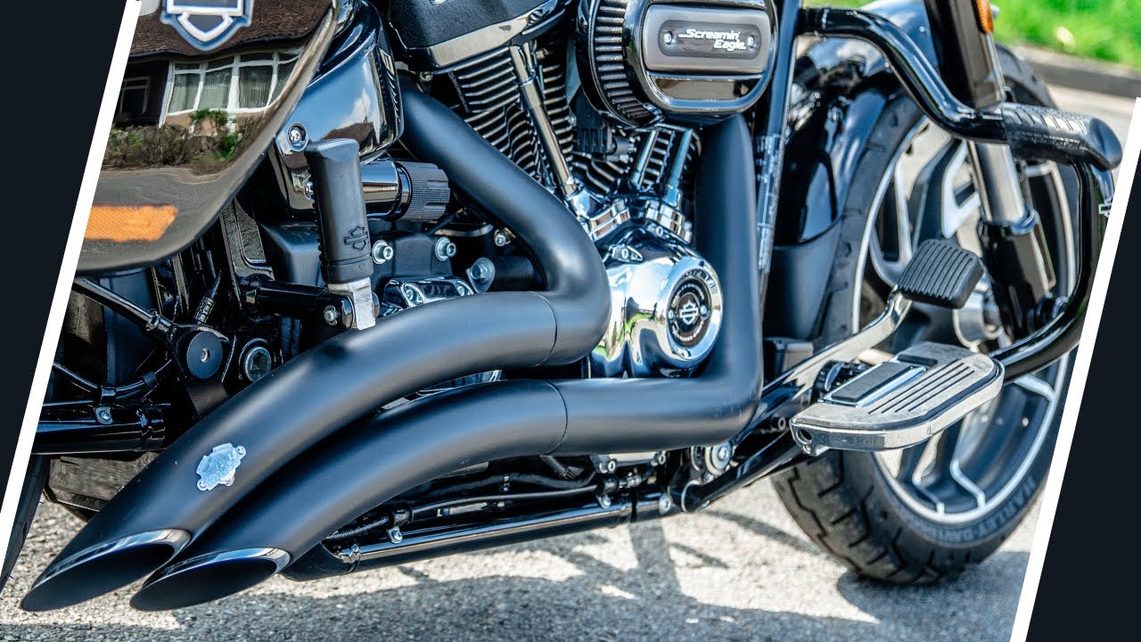 Harley Davidson Sport Glide Exhaust Sound - Vance & Hines