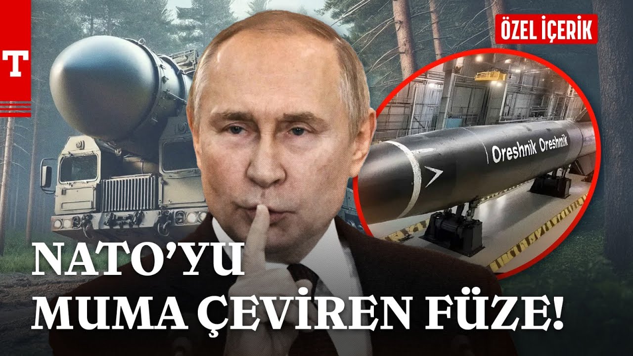 Sığınağa Bile Yetişemezler! Rusya'nın Hipersonic Füzesi Oreşnik NATO'yu Muma Çevirdi!