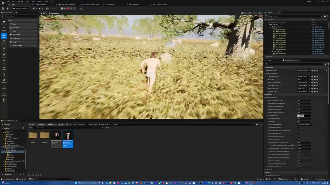 How to copy and paste bones from one Skeletal Mesh into another - Unreal Engine
