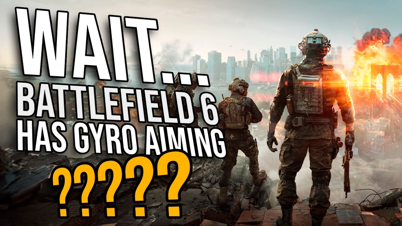 Wait… Battlefield 6 has Gyro Aiming?