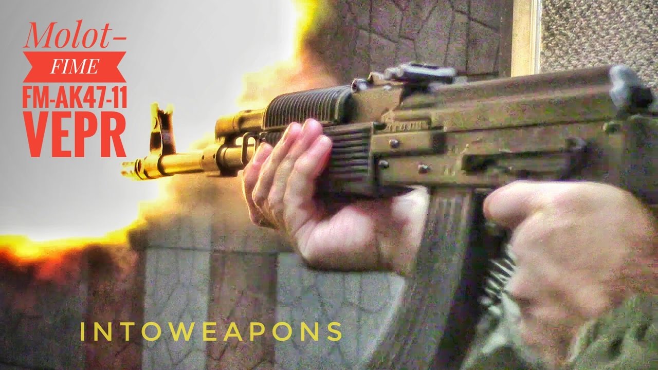 Molot FIME VEPR AK-47:  Review & Shooting