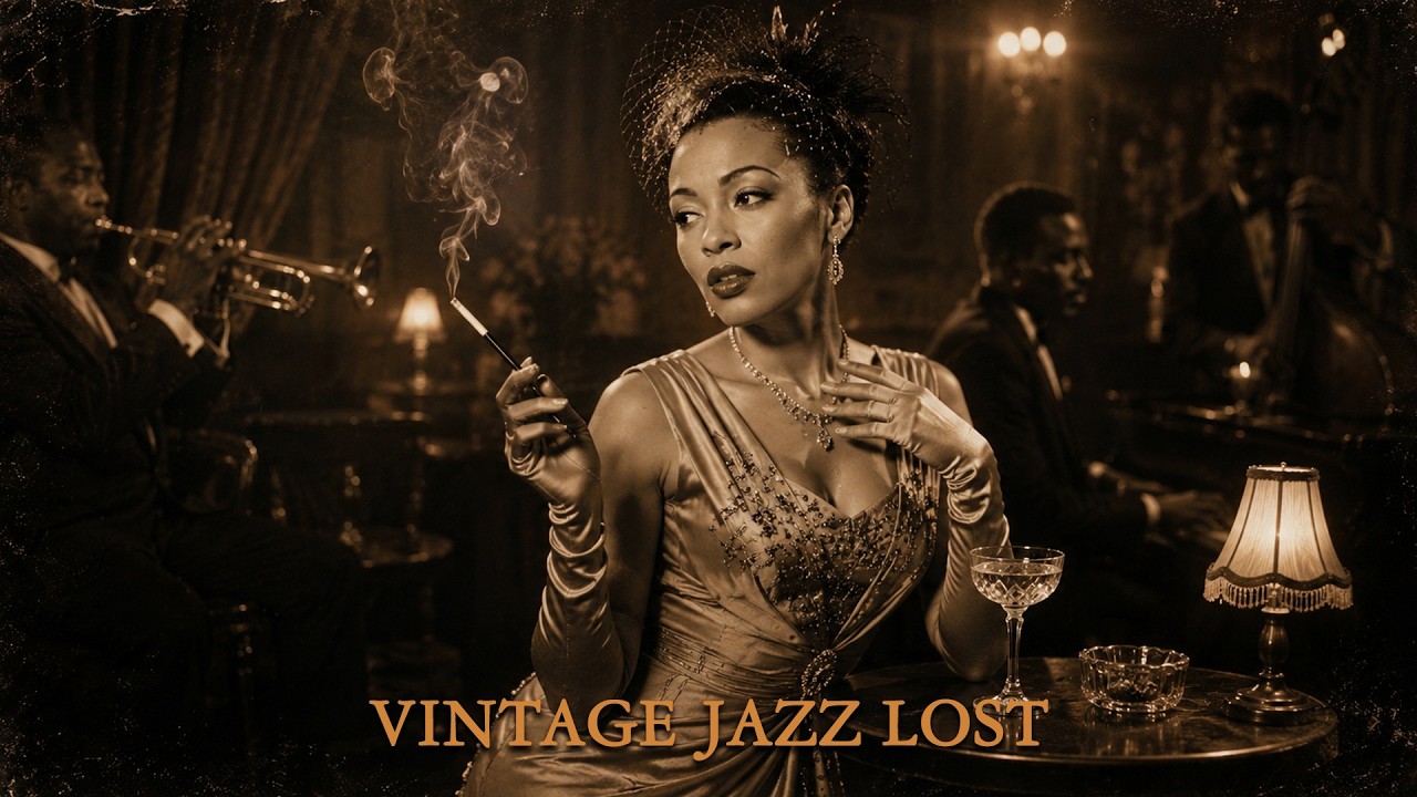 Smoke, Satin & Midnight Jazz | Relaxing 1950s Jazz for Lonely Nights