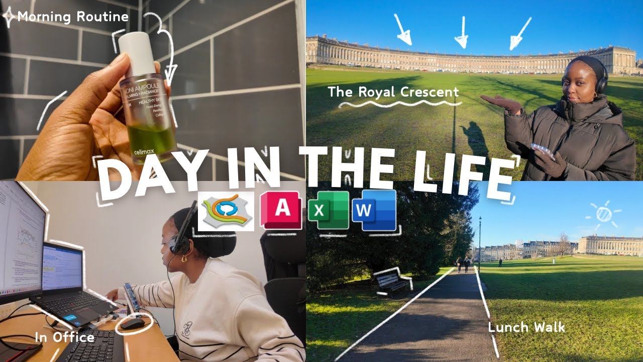 Transport planner day in the life | Bath, England + late 20s Diaries