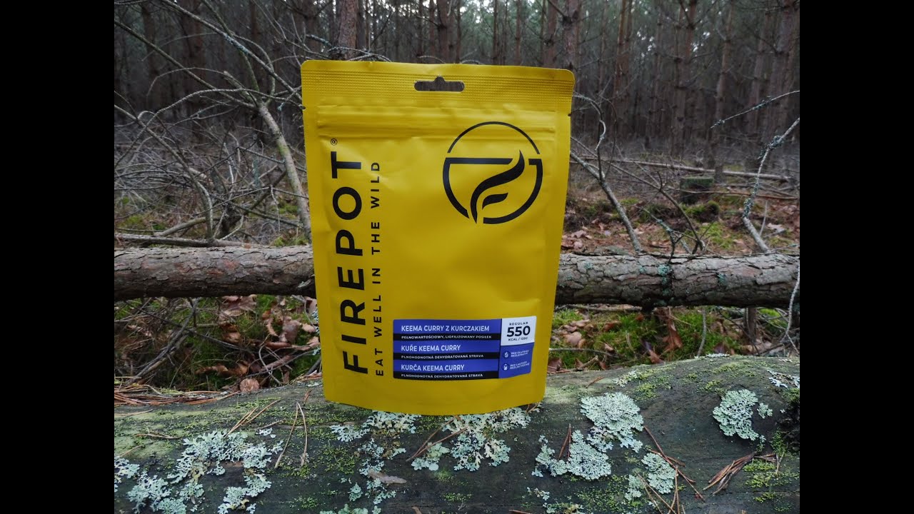 Firepot - Keema Curry z Kurczakiem - danie liofilizowane