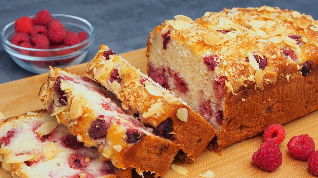 Cook it in 5 minutes! The Simplest CAKE that everyone likes! Raspberry cake