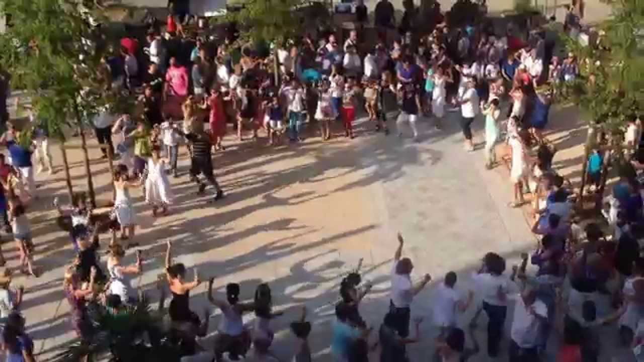 Pendant le mutxiko des fêtes de Saint-Palais 2015