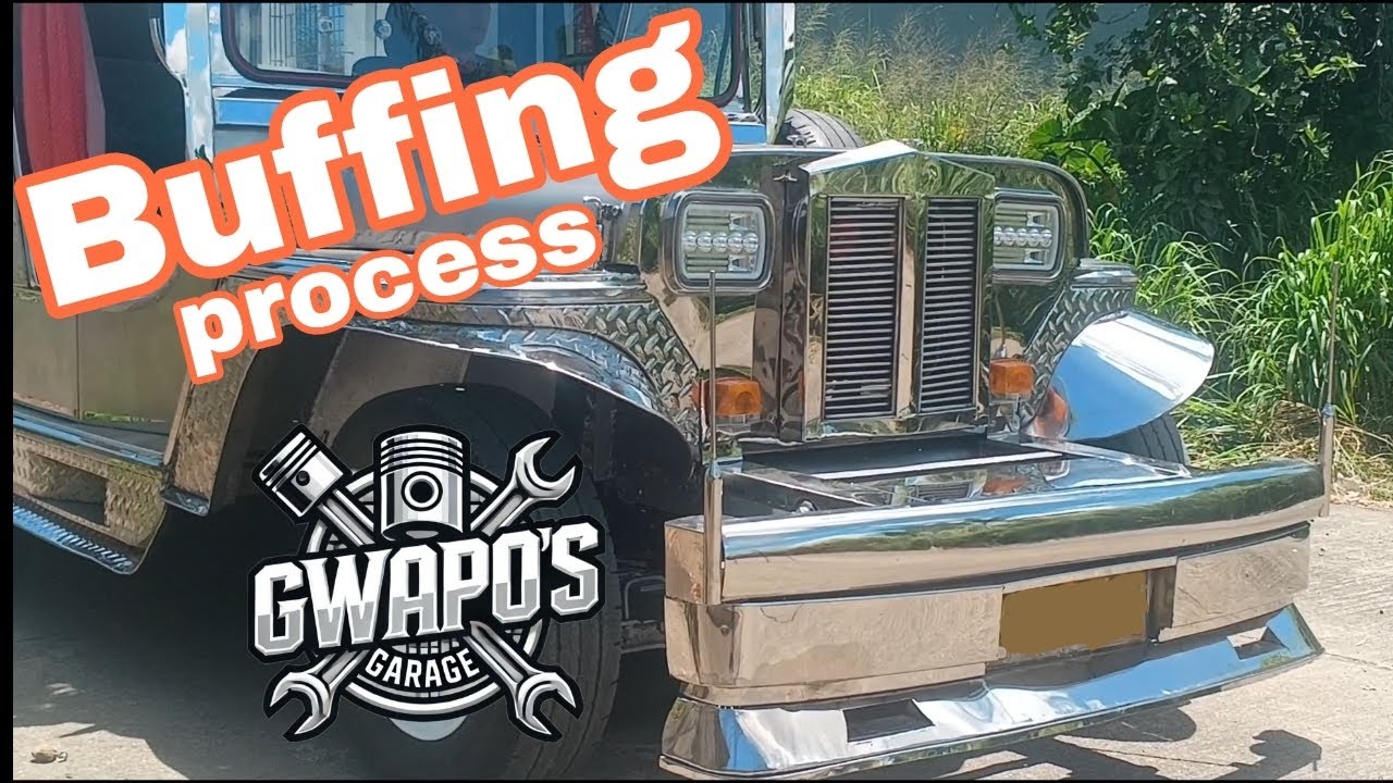 Buffing | Stainless jeep na parang salamin!