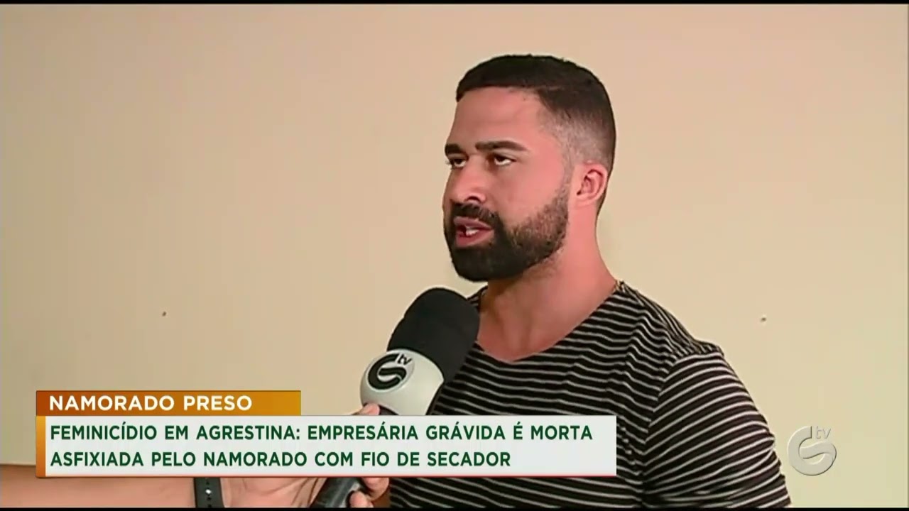 Feminicídio em Agrestina: namorado preso!
