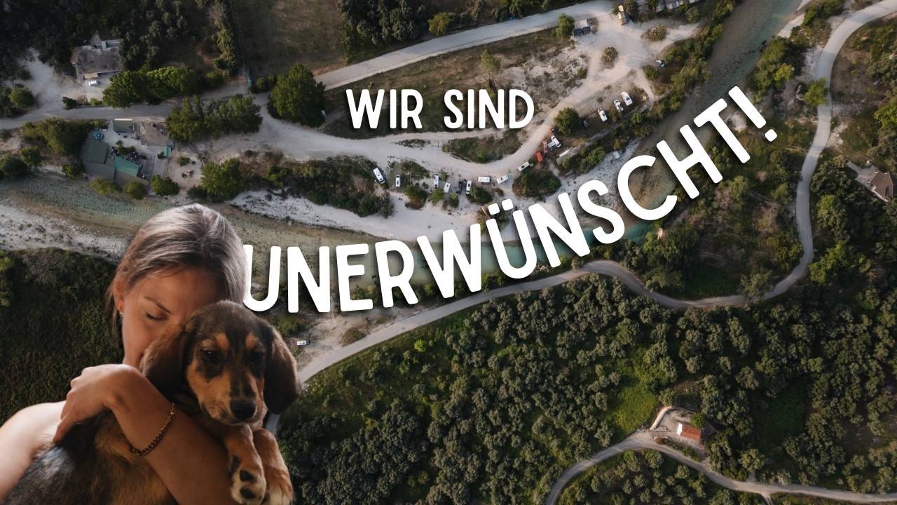 Vanlife-AUS in Griechenland – wegen 2 Welpen & einem Gesetz 😰 | Vanlife Vlog Griechenland