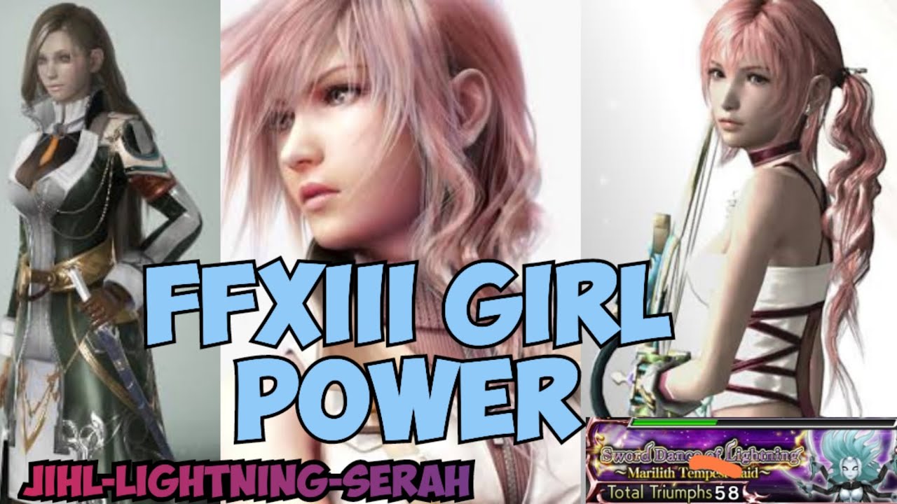 [DFFOO] OPERA OMNIA - SWORD DANCE OF LIGHTNING SHINRYU - FFXIII GIRL POWER