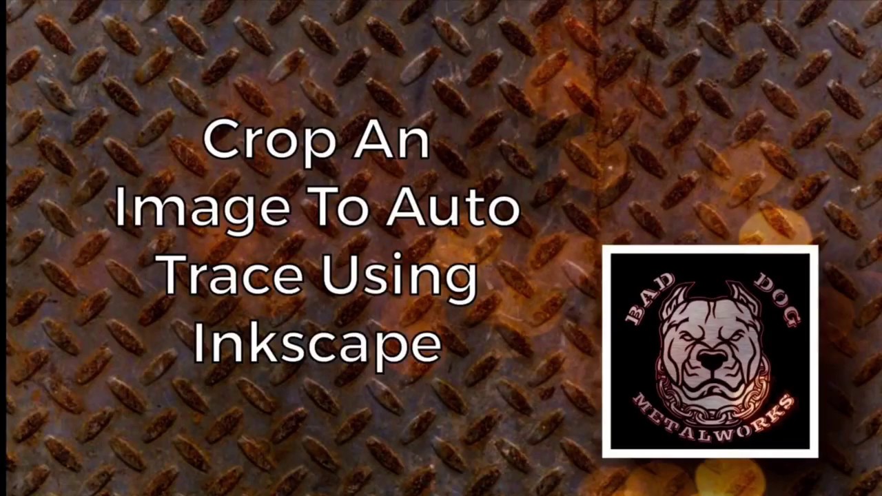 Crop An Image To Auto Trace In Inkscape