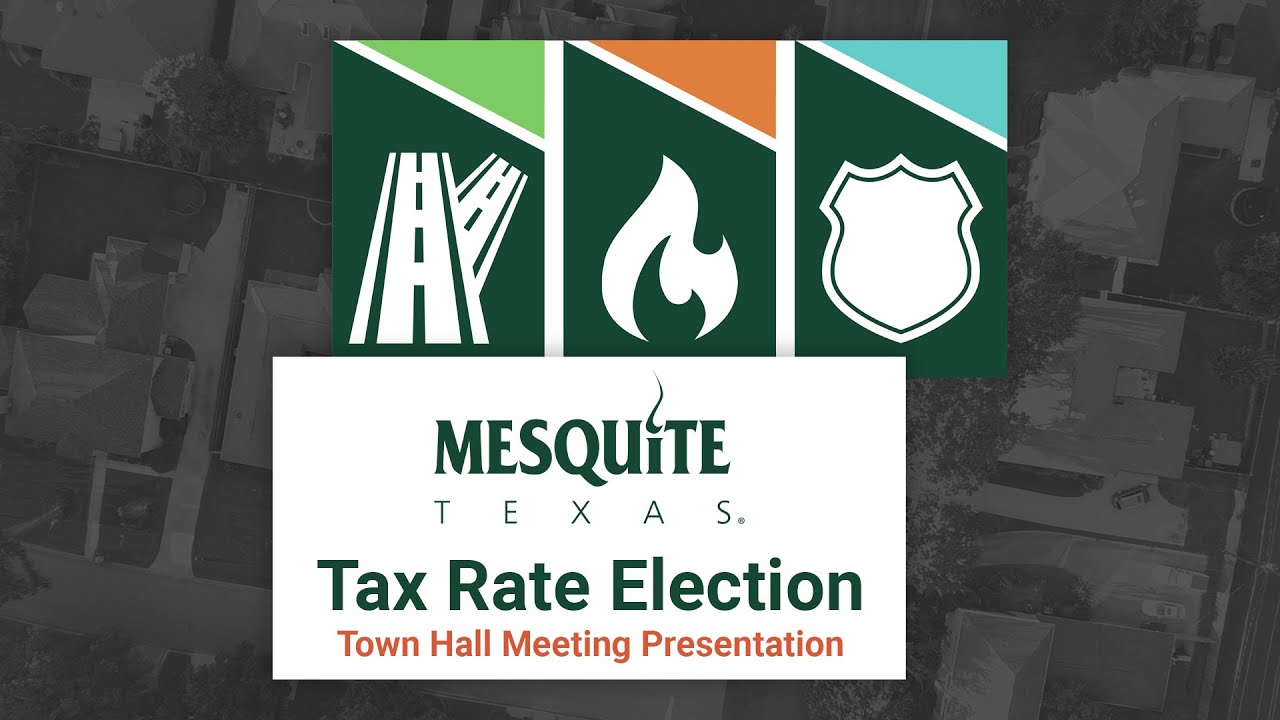 Tax Rate Election Town Hall Presentation