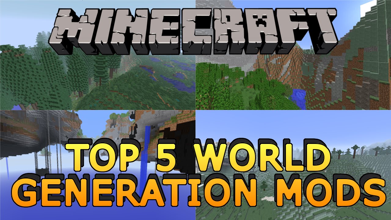 Minecraft - Top 5 World Generation Mods (1.7.10)