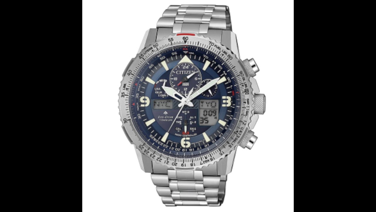 Reloj Citizen JY8100-80L Supertitanium Ecodrive Radiocontrolado