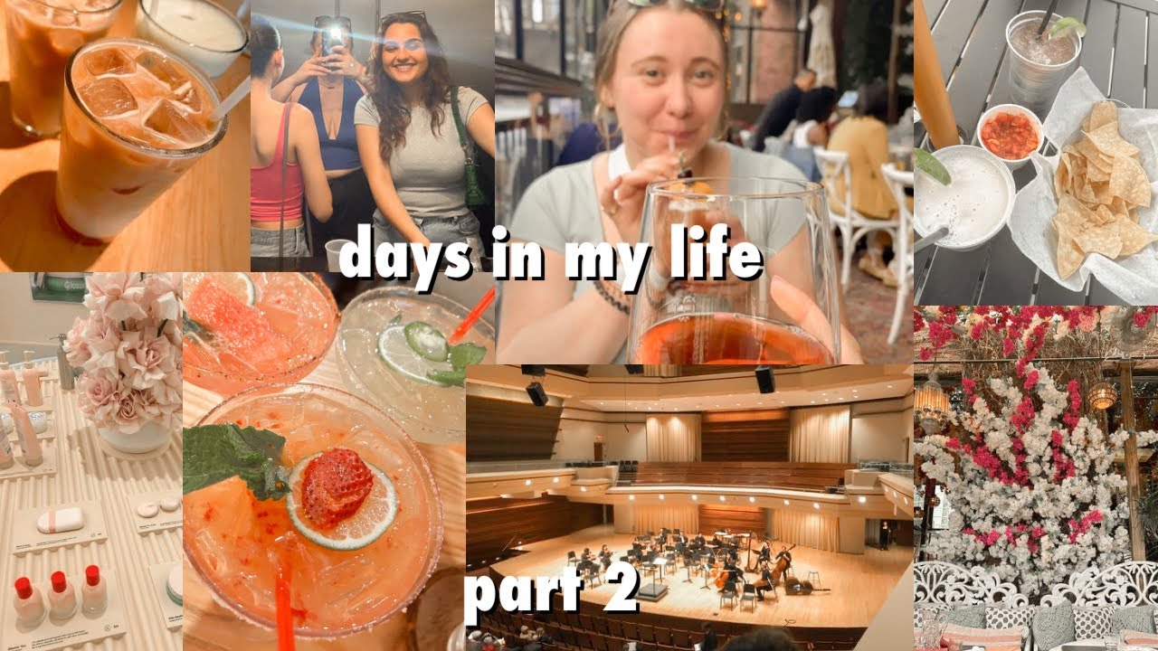 days in my life (part 2): choir concert, jojos shake bar, weekend in Chicago, glossier & more!