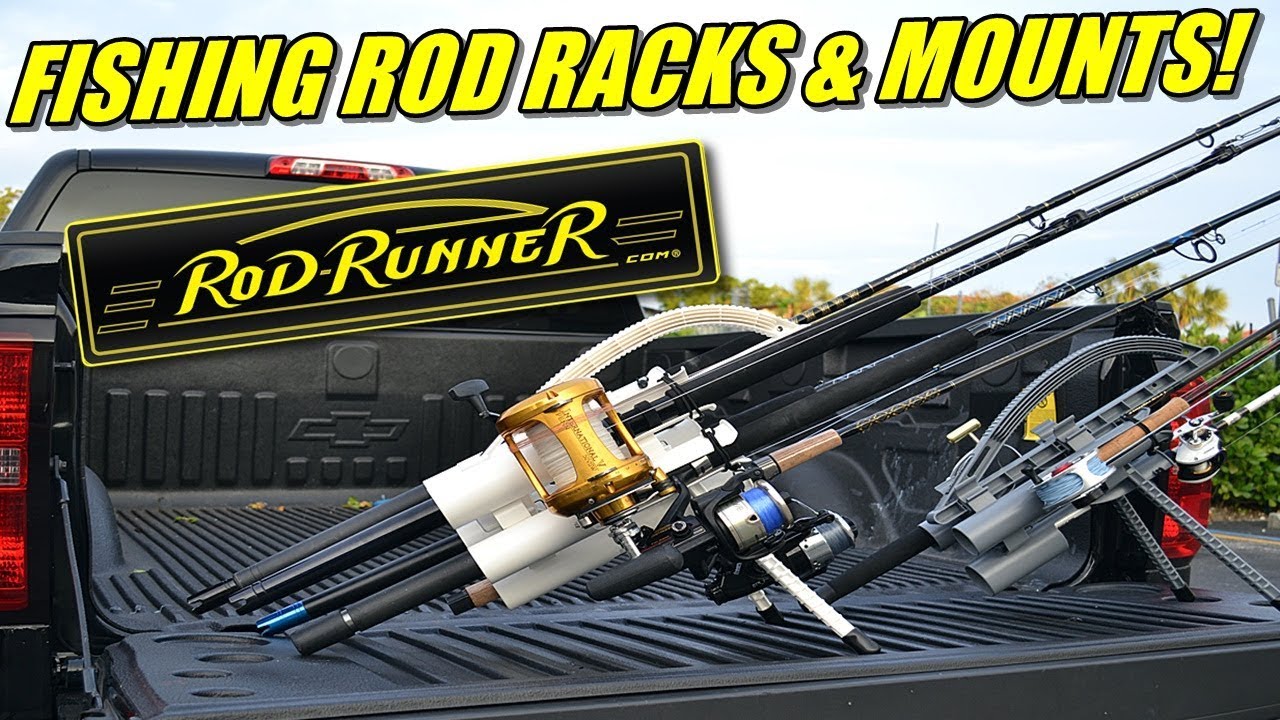 BEST Fishing Rod Holders & Rod Racks! ROD-RUNNER SlackTide Review (2019)