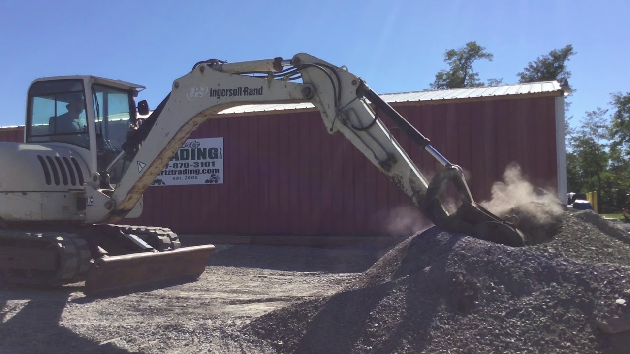 Ingersoll Rand ZX75 Midi Excavator!