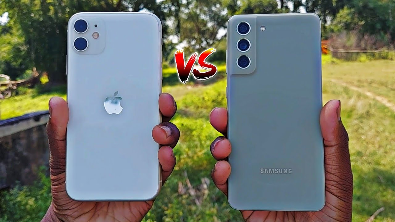 Samsung S21 FE 5G Vs iPhone 11 Camera Test Comparisons 🔥