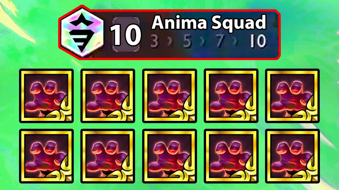 *World Record* Full Radiant Thief's Gloves ft. 10 Anima Squad !?
