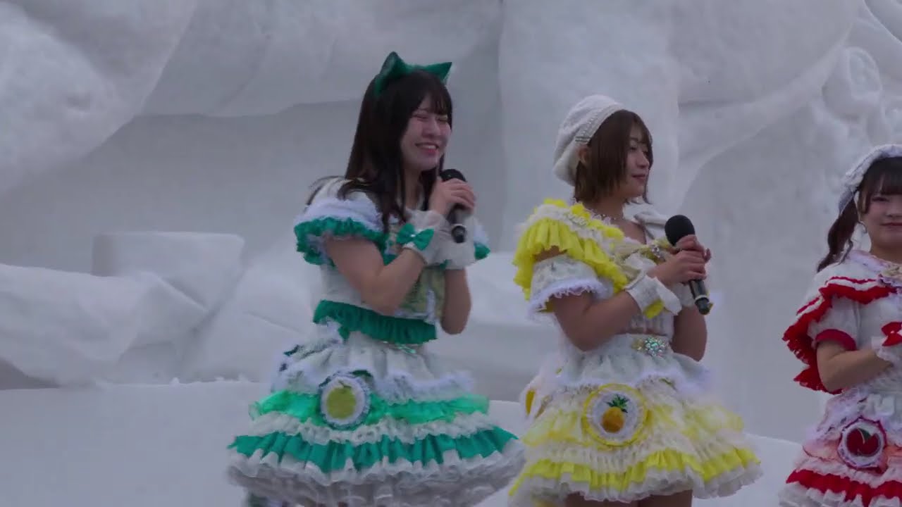 #フルーティー 26/2/09 mini TIF in HOKKAIDO vol.6 雪まつり会場