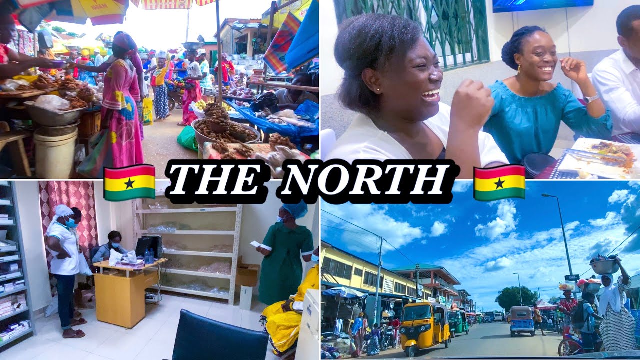 NORTH GHANA: THE EXCITING LIFE OF FOREIGNERS IN NORTHERN GHANA  | Work, Market, Language | VLOGMAS