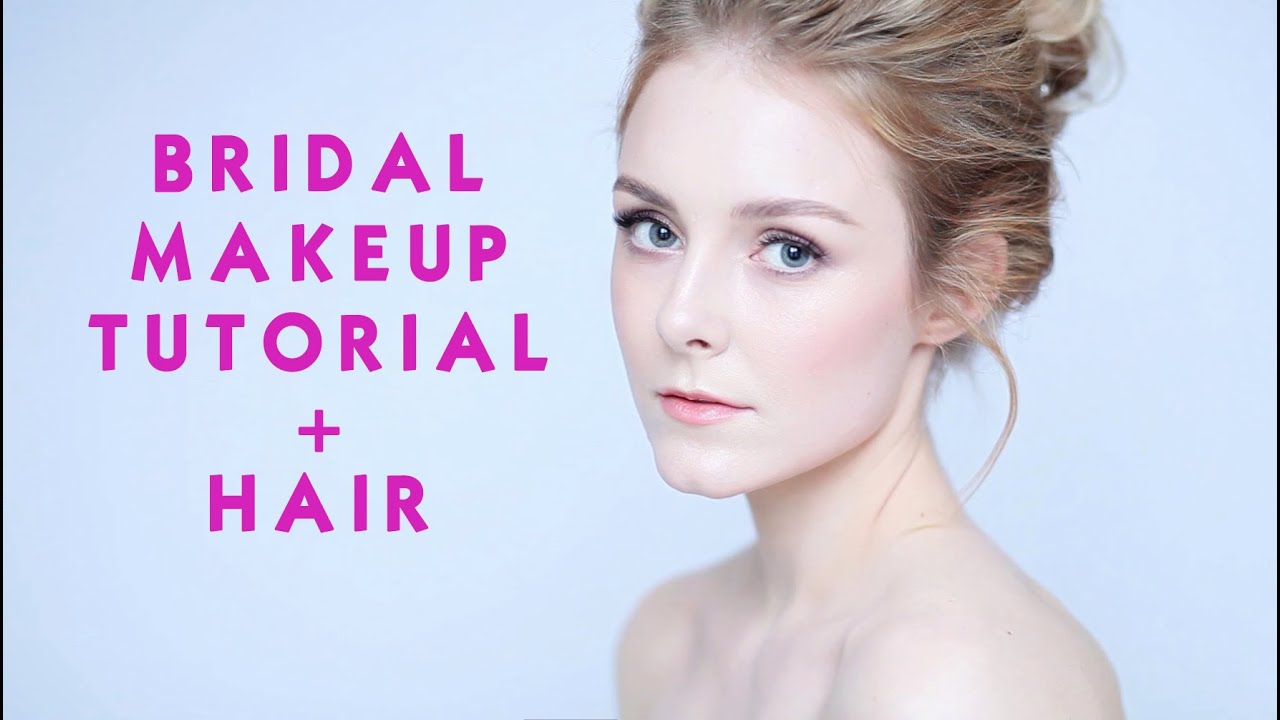 Свадебный макияж + причёска, Bridal Makeup + hair. Воздушный пучок. Нежный макияж