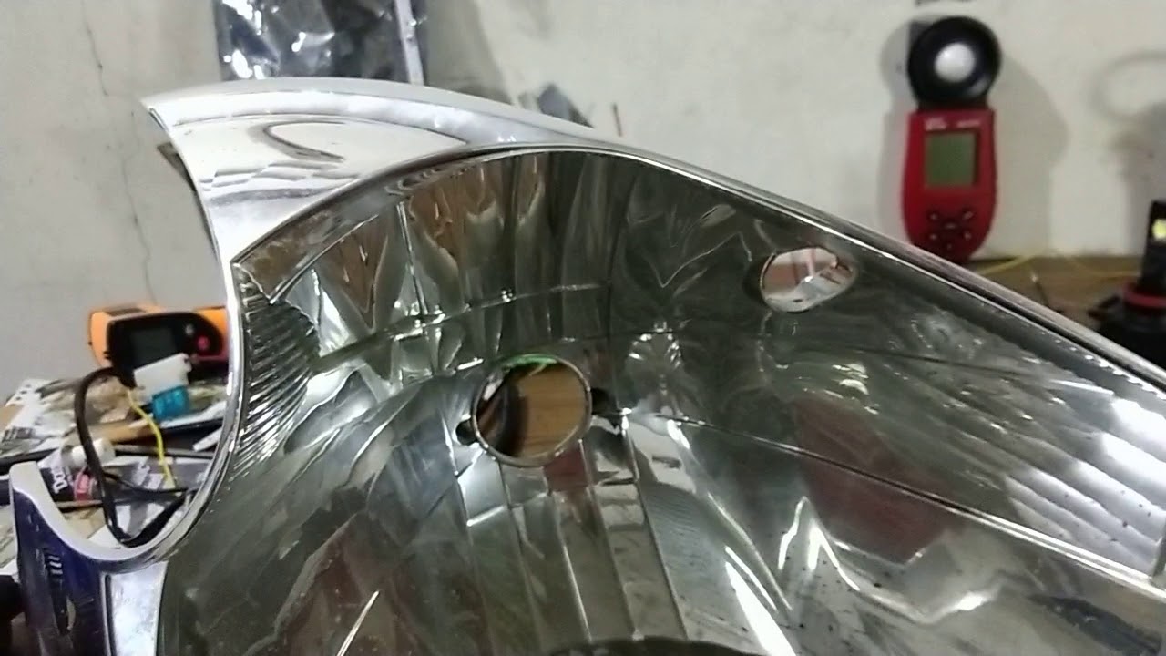 cara pasang lampu led H4 dan H11 yang bener part2