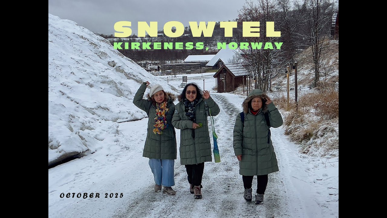 Snow hotel resort, Kirkenes October 2025