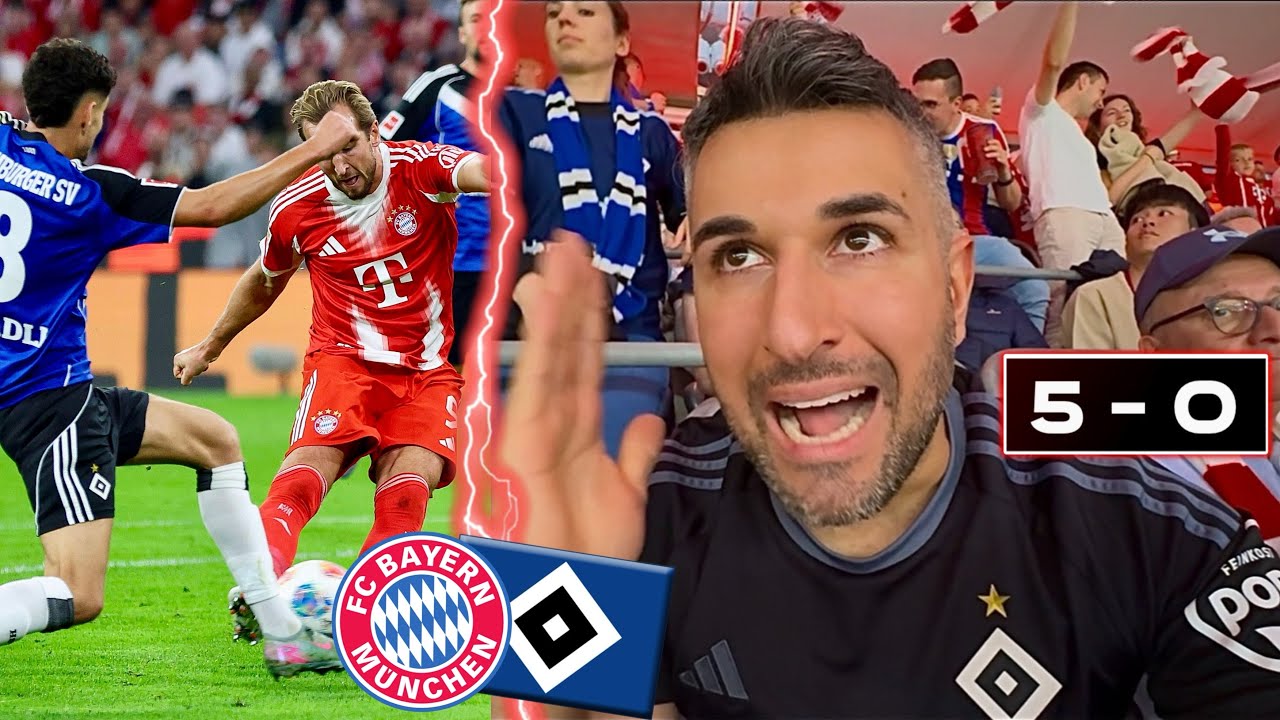 WIR WERDEN AUSEINANDER GENOMMEN 💔😠 - FC Bayern vs. HSV Stadionvlog | Bardia Barati