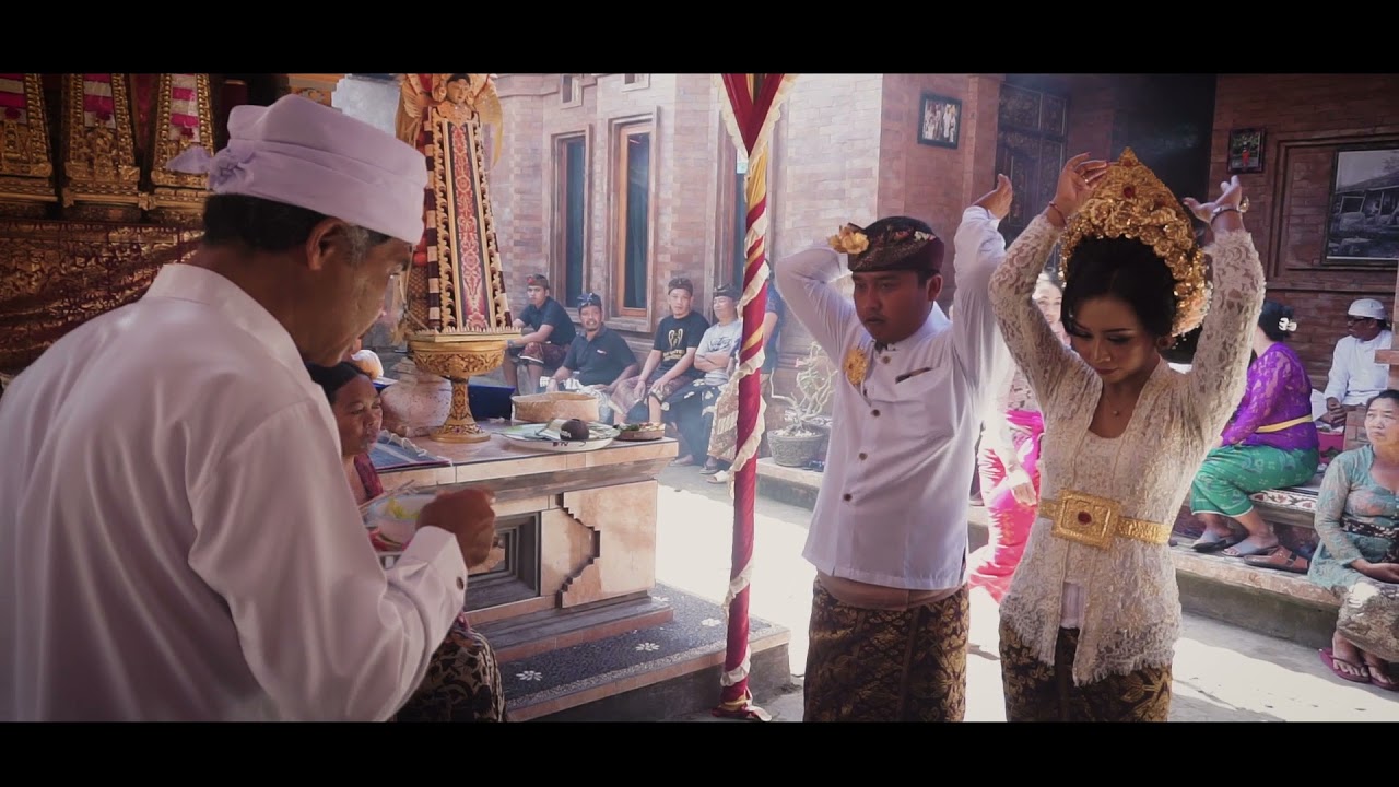 Pewiwahan Adat Bali Adiana & Desak /wedding bali/ video wedding bali