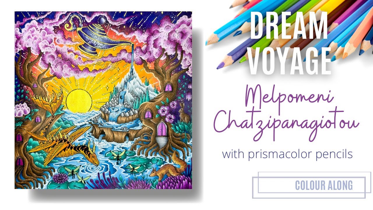 Colour Along | Dream Voyage by Melpomeni Chatzipanagiotou