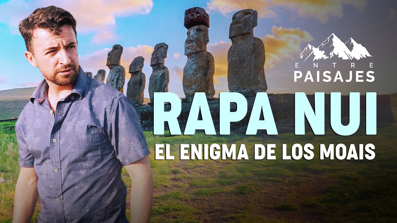 🗿El misterio de los moáis en Isla de Pascua🌋 ¿Cómo se construyen? | Entre Paisajes en Rapa Nui 🇨🇱